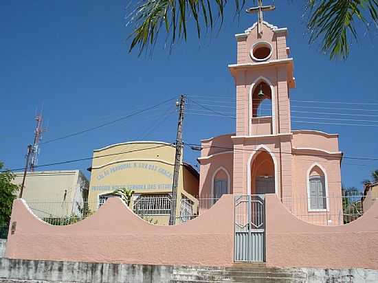 PARQUIA DE N.SRA.DAS GRAAS EM SO FELIX DO CORIBE-BA-FOTO:MOEMABARROS - SO FLIX DO CORIBE - BA