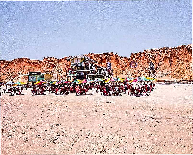 IMAGENS DA PRAIA DE CANOA QUEBRADA - CE - CANOA QUEBRADA - CE