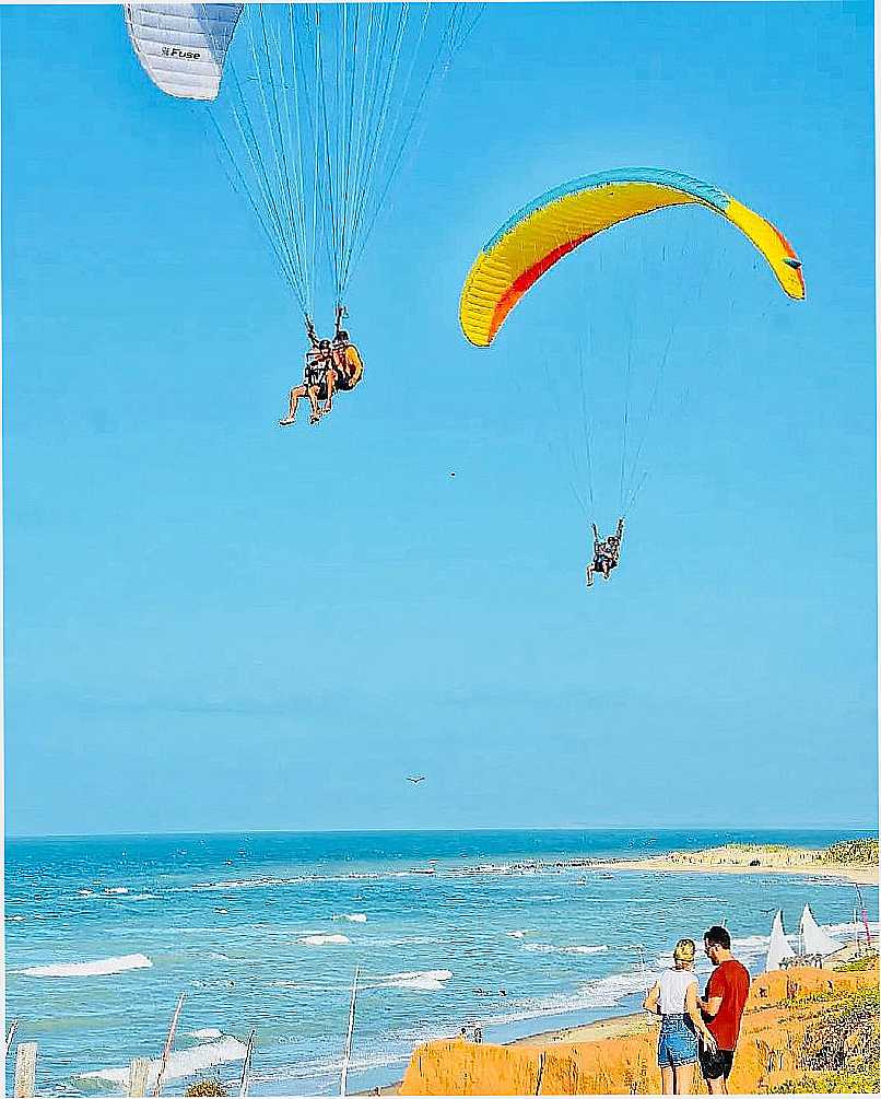 IMAGENS DA PRAIA DE CANOA QUEBRADA - CE - CANOA QUEBRADA - CE
