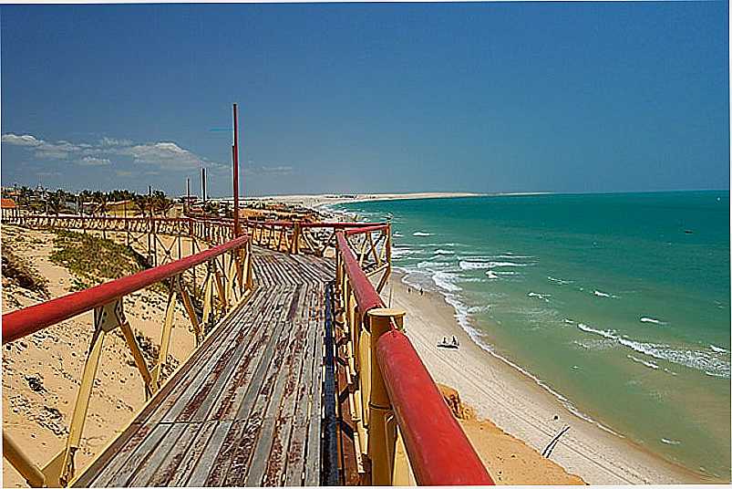 CANOA QUEBRADA-CE-A PASSARELA-FOTO:WWW.PBASE.COM  - CANOA QUEBRADA - CE