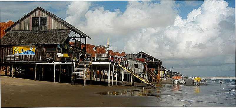 CANOA QUEBRADA-CE-CASAS BEIRA MAR-FOTO:ARAGO - CANOA QUEBRADA - CE