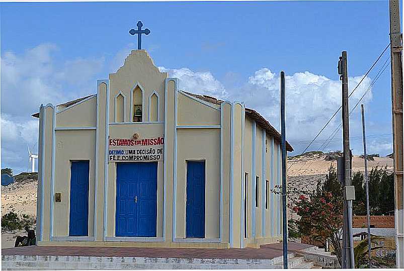 CANOA QUEBRADA-CE-IGREJA DE SO PEDRO NA AV.BRODWAY-FOTO:JOO HENRIQUE ROSA - CANOA QUEBRADA - CE