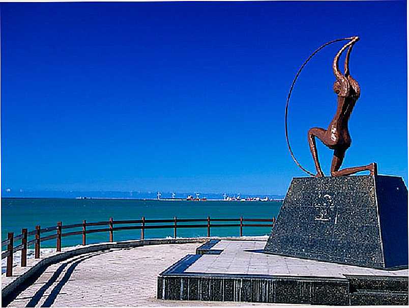 CANOA QUEBRADA-CE-MONUMENTO ARCOS DE IRACEMA-FOTO:WWW.SUNTRIP.TUR.BR - CANOA QUEBRADA - CE