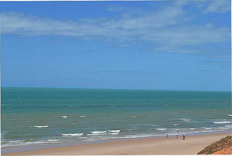 CANOA QUEBRADA-CE-VISTA PARCIAL DA PRAIA-FOTO:JOO HENRIQUE ROSA  - CANOA QUEBRADA - CE