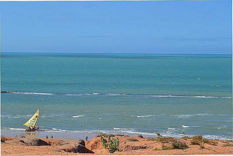 CANOA QUEBRADA-CE-VISTA PARCIAL DA PRAIA-FOTO:JOO HENRIQUE ROSA  - CANOA QUEBRADA - CE