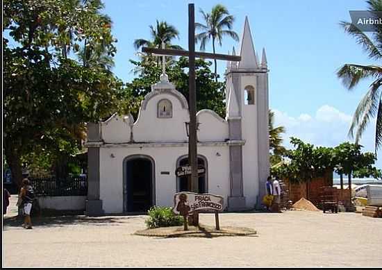 PRAIA DO FORTE-BA-IGREJA DE SO FRANCISCO-FOTO:WWW.AIRBNB.COM 2 - PRAIA DO FORTE - BA