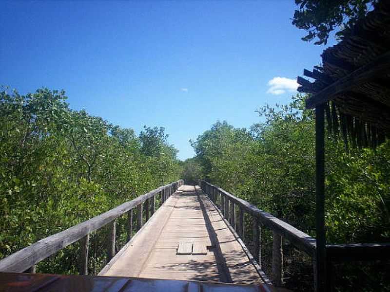 JERICOACOARA-CE-PASSARELA EM JERICOACOARA-FOTO:RAPHAMENDES - JERICOACOARA - CE