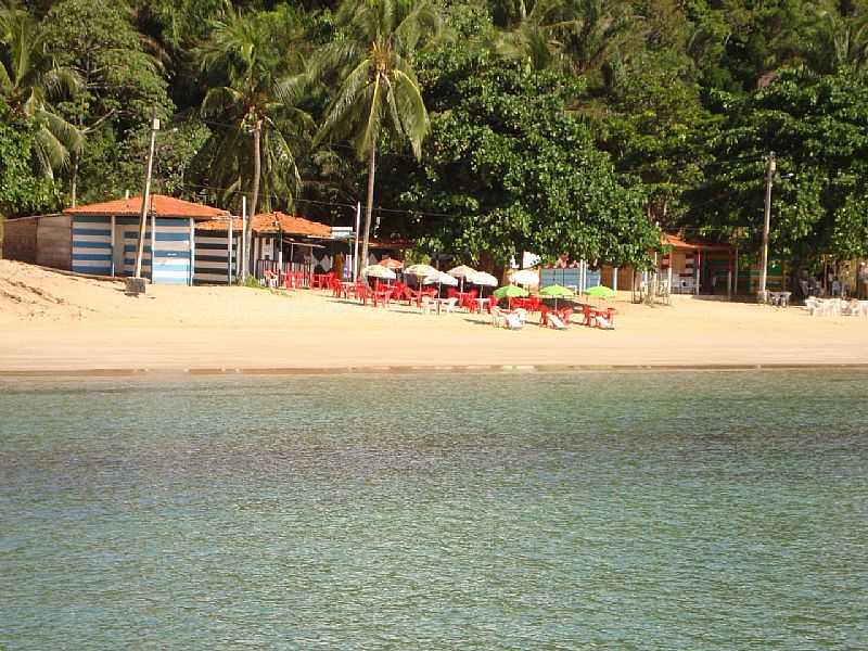 PRAIA DE PARAMANA - ILHA DOS FRADES - BA