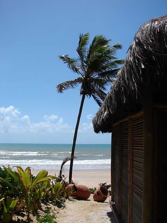 CABANA EM COSTA DO SAUPE-BA-FOTO:IVERSON_M - COSTA DO SAUIPE - BA