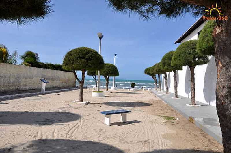 GUAS BELAS(PRAIA)-CE-RUA PARA A PRAIA-FOTO:WWW.PRAIAS-360.COM.BR - GUAS BELAS (PRAIA) - CE