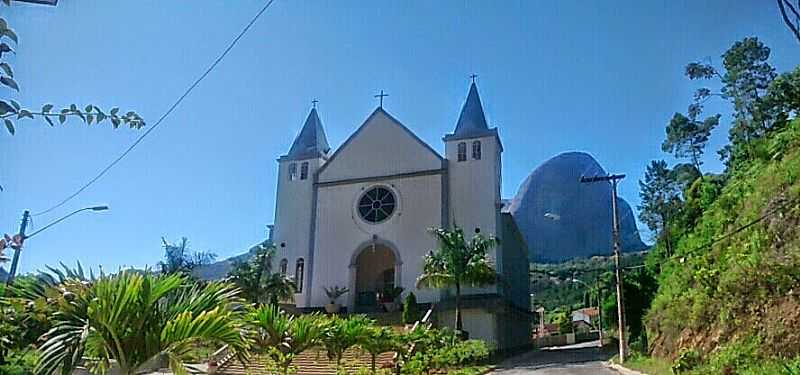 PEDRA AZUL-ES-IGREJA DE N.SRA.DE FTIMA-FOTO:WELLINGTON ALVIM DA CUNHA - PEDRA AZUL - ES