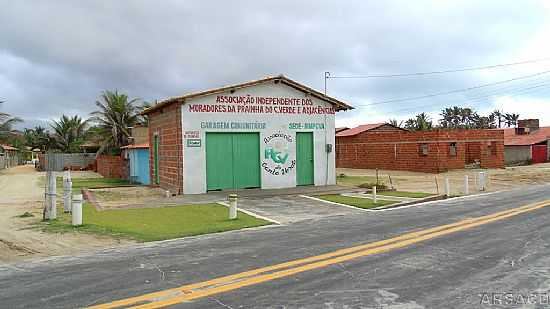 PRAIA DO CANTO VERDE-CE-ASSOCIAO DE MORADORES-FOTO:ATTILA RIVERA - PRAIA DO CANTO VERDE - CE