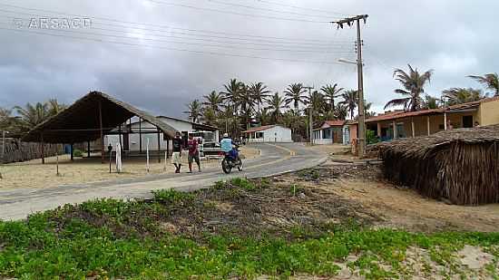 PRAIA DO CANTO VERDE-CE-AVENIDA PRINCIPAL-FOTO:ATTILA RIVERA - PRAIA DO CANTO VERDE - CE