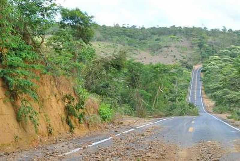 CABECEIRA DA JIBIA-BA-RODOVIA CHEGANDO NA CIDADE-FOTO:NOTICIAS.TERRA.COM.BR - CABECEIRA DA JIBIA - BA