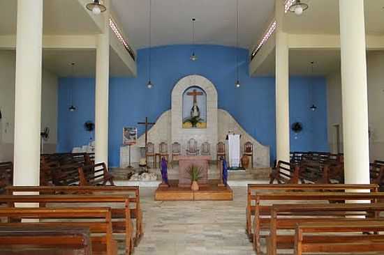 INTERIOR DA IGREJA DE N.SRA.DAS GRAAS-FOTO:SGTRANGEL - IRIRI - ES
