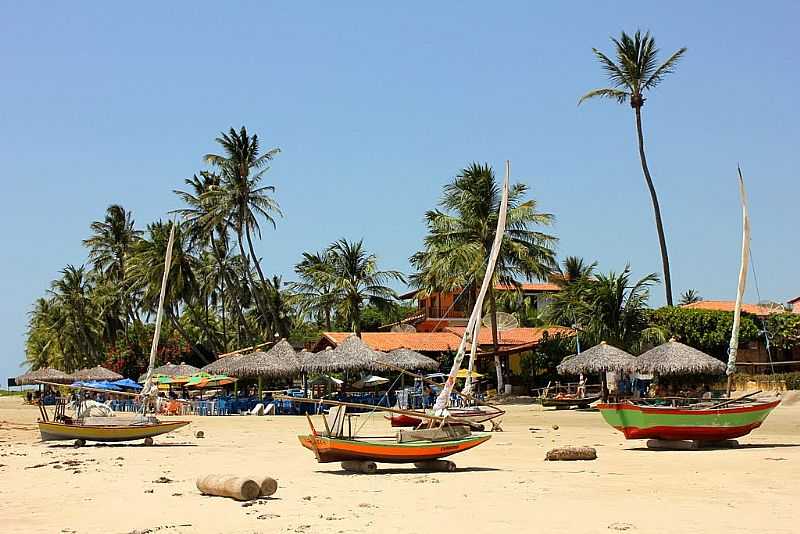 PRAIA DE FLEXEIRAS-CE-ORLA DA PRAIA-FOTO:VANDI JR - PRAIA DE FLEXEIRAS - CE