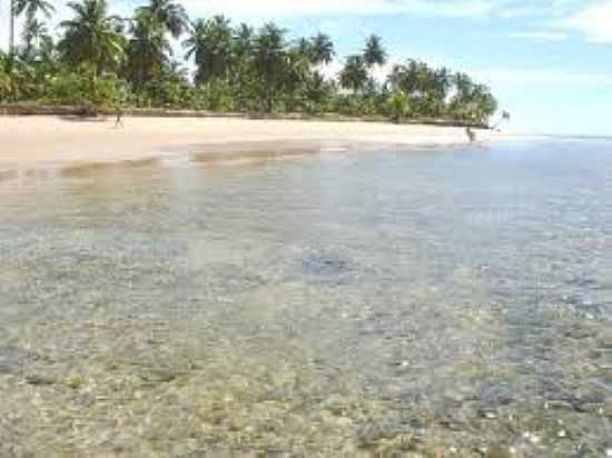 PRAIA TAIPUS DE FORA-FOTO:VIAGEMAFORA. - PRAIA TAIPU DE FORA - BA