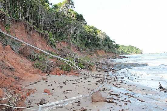 FIM DA PRAIA CARRO QUEBRADO-AL-FOTO:JAMELU - PRAIA CARRO QUEBRADO - AL