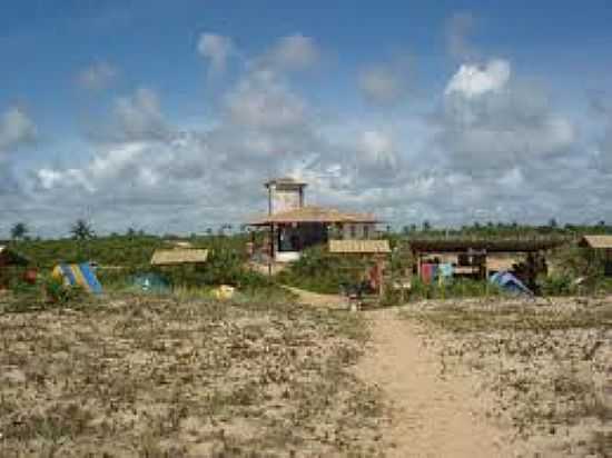 CASA NA PRAIA NATURISTA DE BARRA SECA-FOTO:FLOGAO. - PRAIA DE BARRA SECA - NATURALISTA - ES