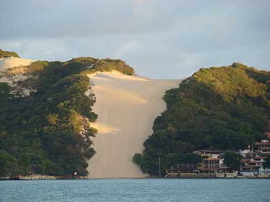 MORRO DO CARECA EM PRAIA DE PONTA NEGRA-RN-FOTO:MARCUS SAMPAIO - PRAIA DE PONTA NEGRA - RN