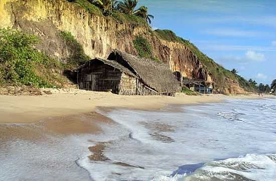 CASAS DE PESCADORES NA PRAIA DE VIKING-FOTO:EUROMEDBEER - JACUM - PB