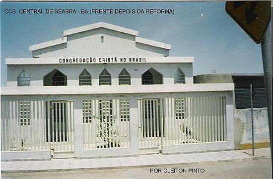 IGREJA DA CONGREGAO CRIST DE SEABRA-FOTO:CONGREGAO CRIST.NET - SEABRA - BA