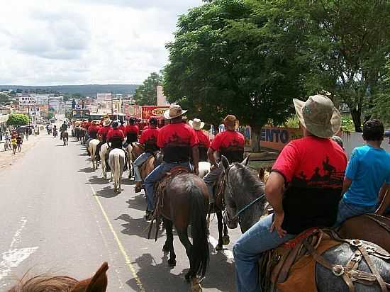 SEABRA-BA-CAVALGADA NA AV.FRANCISCO COSTA-FOTO:JEILSON2000 - SEABRA - BA