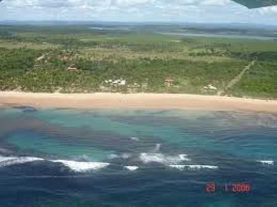 VISTA DA PRAIA DOS ALGODES-FOTO:BETOBORSON. - PRAIA DOS ALGODES - BA