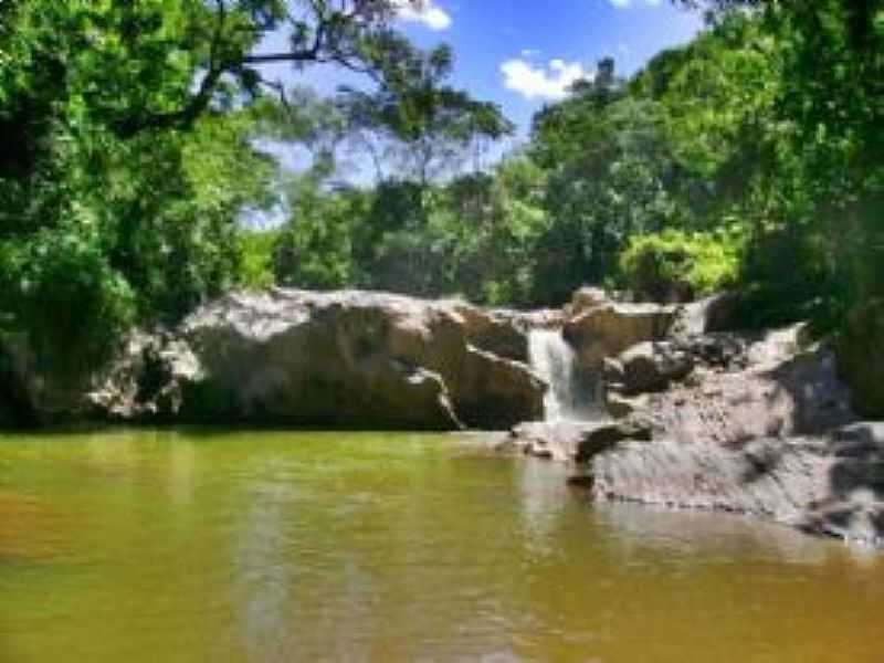 SANTO ANTNIO DO SALTO-MG-CACHOEIRA DA CAAMBA-FOTO:ECOVIAGEM.UOL.COM.BR - SANTO ANTNIO DO SALTO - MG