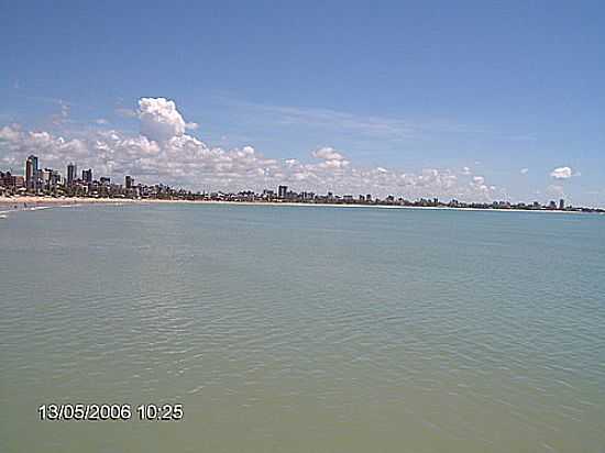 ORLA DE PRAIA DO BESSA-FOTO:JBSV - PRAIA DO BESSA - PB