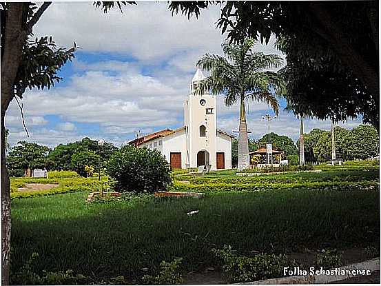 IGREJA MATRIZ SEBASTIAO LARANJEIRAS POR FOLHA SEBASTIANENSE - SEBASTIO LARANJEIRAS - BA