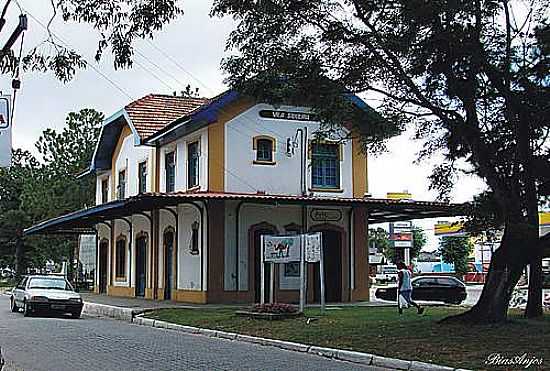 ANTIGA ESTAO FRREA EM CASSINO-FOTO:NELSON BIASOLI DOS A - CASSINO - RS