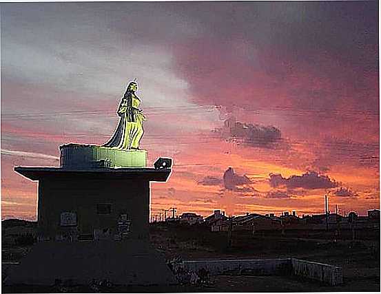 ESTTUA DE IEMANJ NA PRAIA DO CASSINO-FOTO:NELSON BIASOLI DOS A - CASSINO - RS