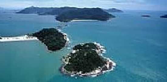 IMAGEM DA ILHA DO PAPAGAIO-FOTO:JCNAVEGATUR. - ILHA DO PAPAGAIO - SC