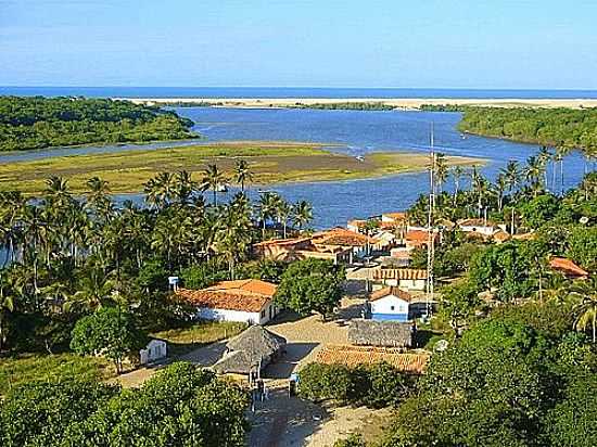 VISTA DO FAROL DE MANDACARU POR EVERTON PELOSO (PANORAMIO) - MANDACARU - MA