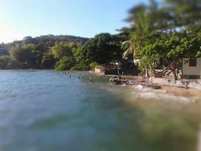 PRAIA DA BIQUINHA, POR DJALMA CRUZ DIAS - CABUU - BA