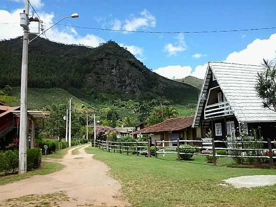 SO ROQUE DE MARAVILHA-ES-RUA DA COMUNIDADE-FOTO:RONALDO PUPPIN CURCIO - SO ROQUE DE MARAVILHA - ES