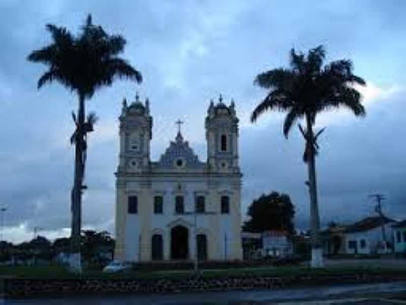 OLIVEIRA DOS CAMPINHOS-BA-IGREJA MATRIZ-FOTO:OFICINADEPLANEJAMENTOTURISTICO.BLOGSPOT.COM  - OLIVEIRA DOS CAMPINHOS - BA