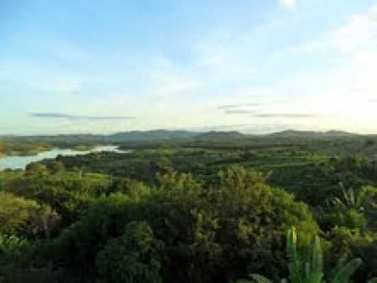 VISTA DA REGIO E AO FUNDO O RIO EM PASSOS FELIZ-CE-FOTO:OSMAR ALVES - PASSOS FELIZ - CE