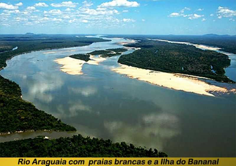 ILHA DO BANANAL-TO-VISTA AREA DA ILHA-FOTO:YEDASEVERAL.COM.BR - ILHA DO BANANAL - TO