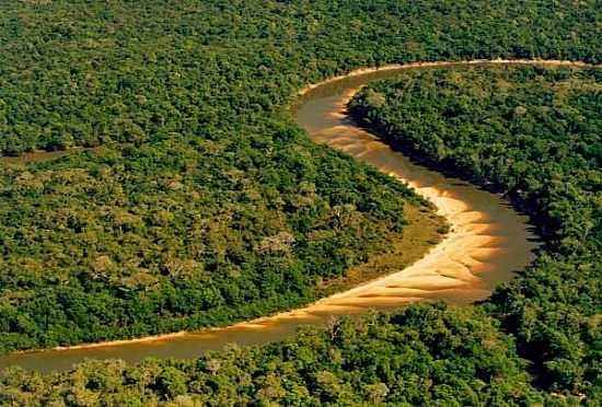 RIO ARAGUAIA NA ILHA DO BANANAL-TO-FOTO:MRCIO DI PIETRO - ILHA DO BANANAL - TO