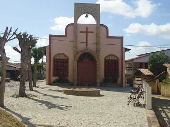 PRAIA DE URUA-CE-IGREJA DE N.SRA.DE FTIMA DEPOIS DA REFORMA-FOTO:FMMINHAHISTORIA1A.BLOGSPOT - PRAIA DE URUA - CE