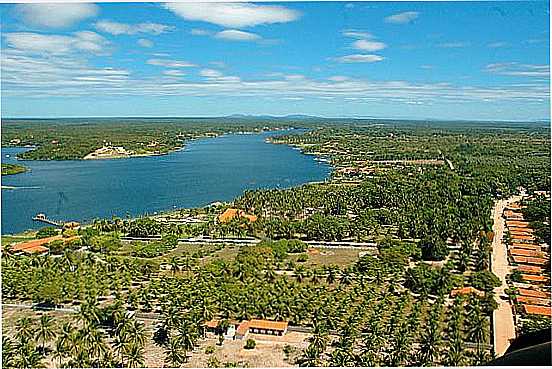 PRAIA DE URUA-CE-VISTA DA LAGOA-FOTO:HOTELVILLAGGIOTUDOBOM.COM - PRAIA DE URUA - CE