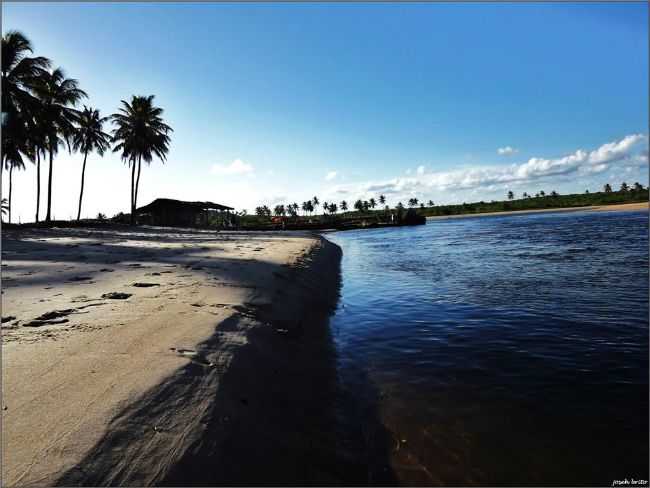 BARRA DO INHAMBUPE - BAIXIO, POR LUCIANO DA FONSECA LINHARES - PRAIA DO BAIXIO - BA