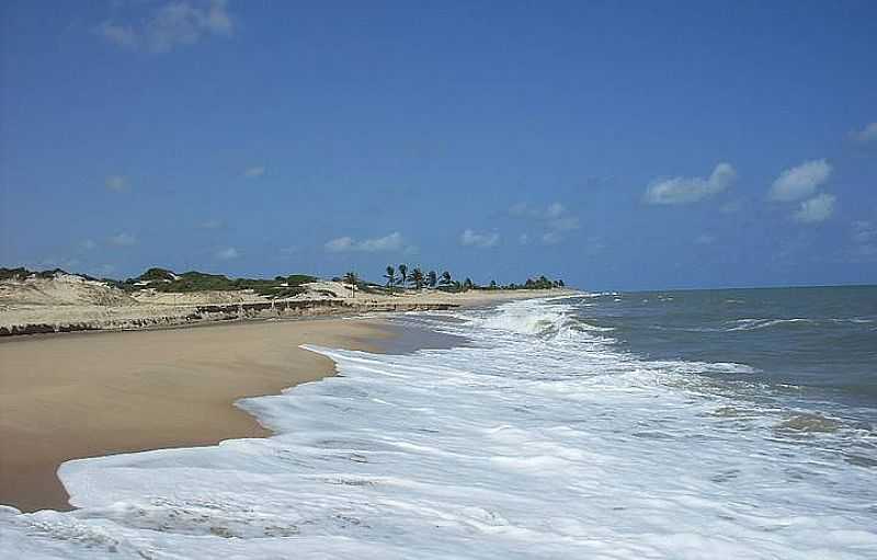 PRAIA DE PITANGUI-RN-PRAIA DESERTA E LINDA-FOTO:WALDIR ILIVEIRA - PRAIA DE PITANGUI - RN