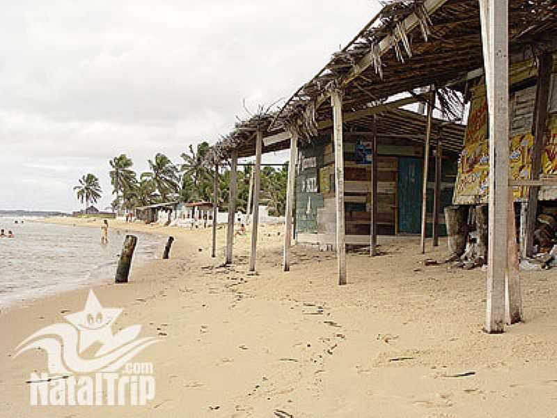 PRAIA DE PITANGUI-RN-VISTA DA PRAIA-FOTO:JULIANO CAETANO  - PRAIA DE PITANGUI - RN