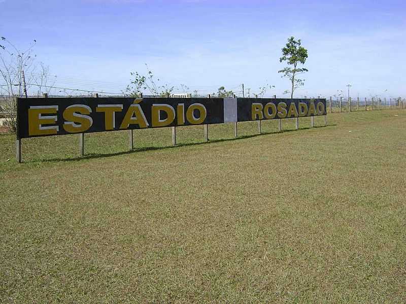 PARASO DAS GUAS-MS-ESTDIO DE FUTEBOL ROSADO-FOTO:SILVIO SALLES - PARAISO DAS GUAS - MS