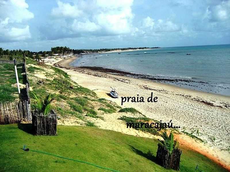 PRAIA DE MARACAJAU-RN-VISTA DA PRAIA-FOTO:WWW.TRIPADVISOR.COM.BR - PRAIA DE MARACAJA - RN