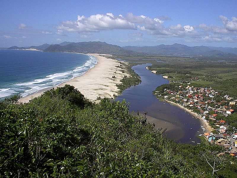 PRAIA GUARDA DO EMBA-SC-VISTA AREA  PARTIR DA PEDRA DO URUB-FOTO:ROBERTO SIMOES - PRAIA DA GUARDA DO EMBA  - SC
