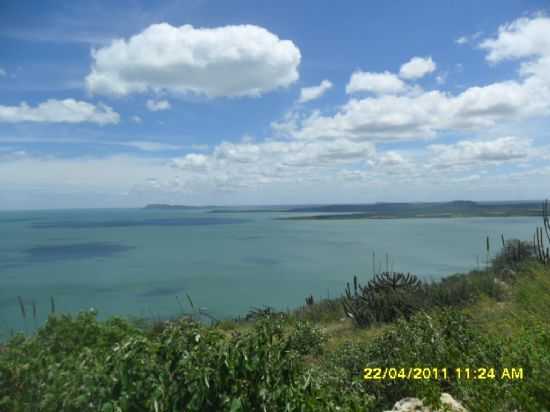 REPRESA DA BARRAGEM DE SOBRADINHO-FOTO:JOS DE FRANA - SOBRADINHO - BA